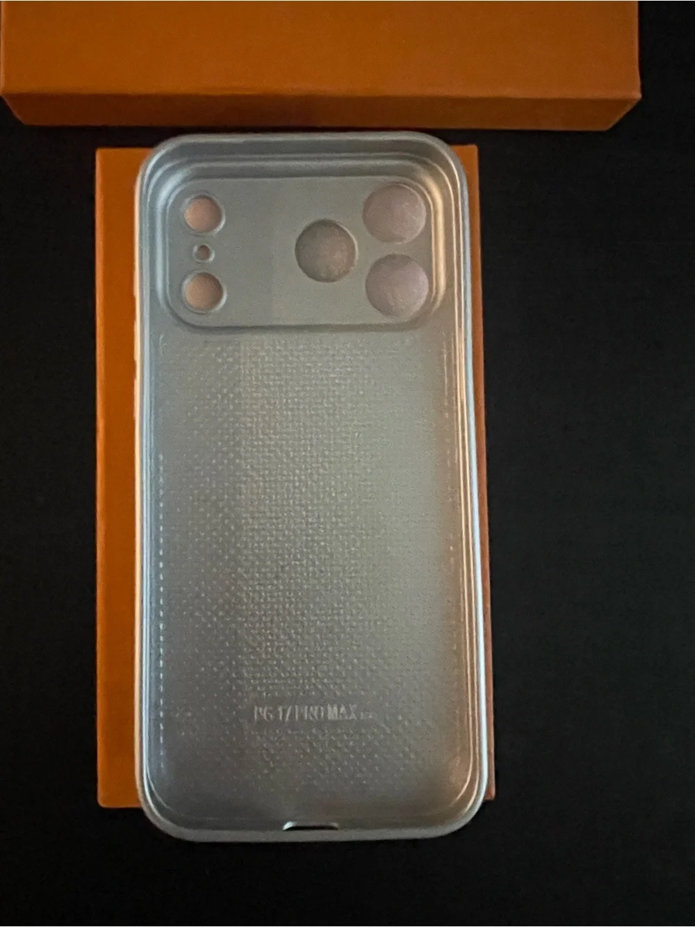 iPhone 17 Pro Max Coach Blue Signature Canvas Phone Case with Card Slot